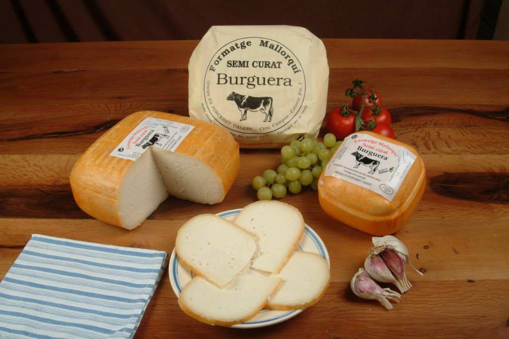 Die Käsesorten des Familienunternehmens Formatges Burguera sind in vielen Geschäften auf Mallorca zu finden