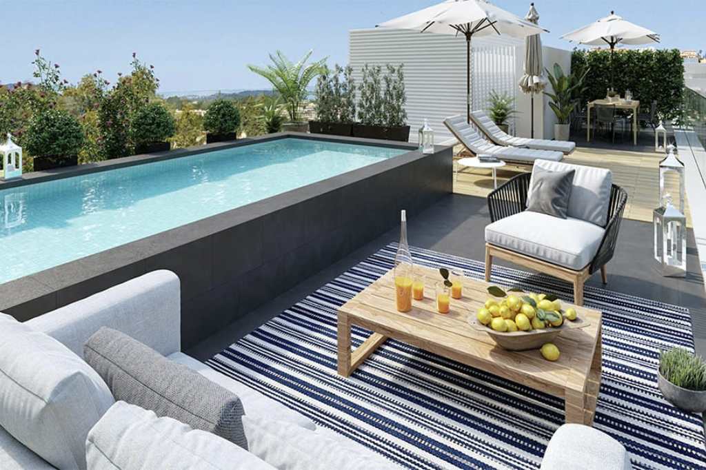 Atemberaubendes Penthouse mit Pool in einem neuen Avintia Mare-Komplex in Santa Ponsa
