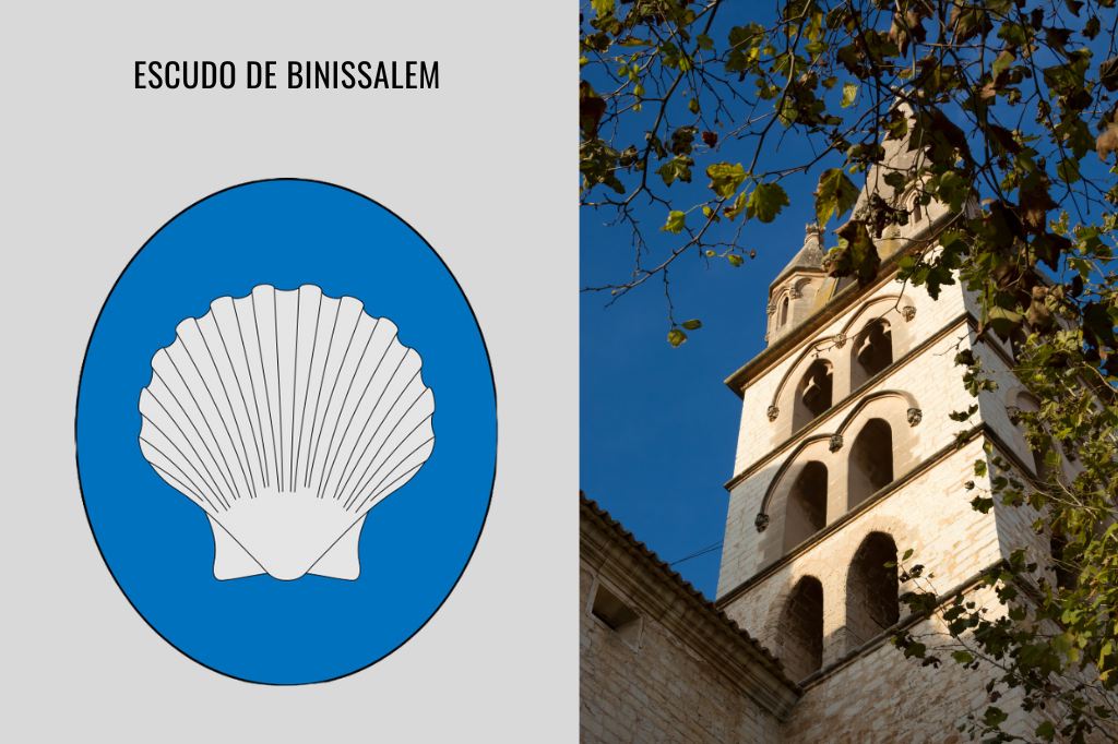 Das Wappen von Binissalem Escudo de Binissalem
