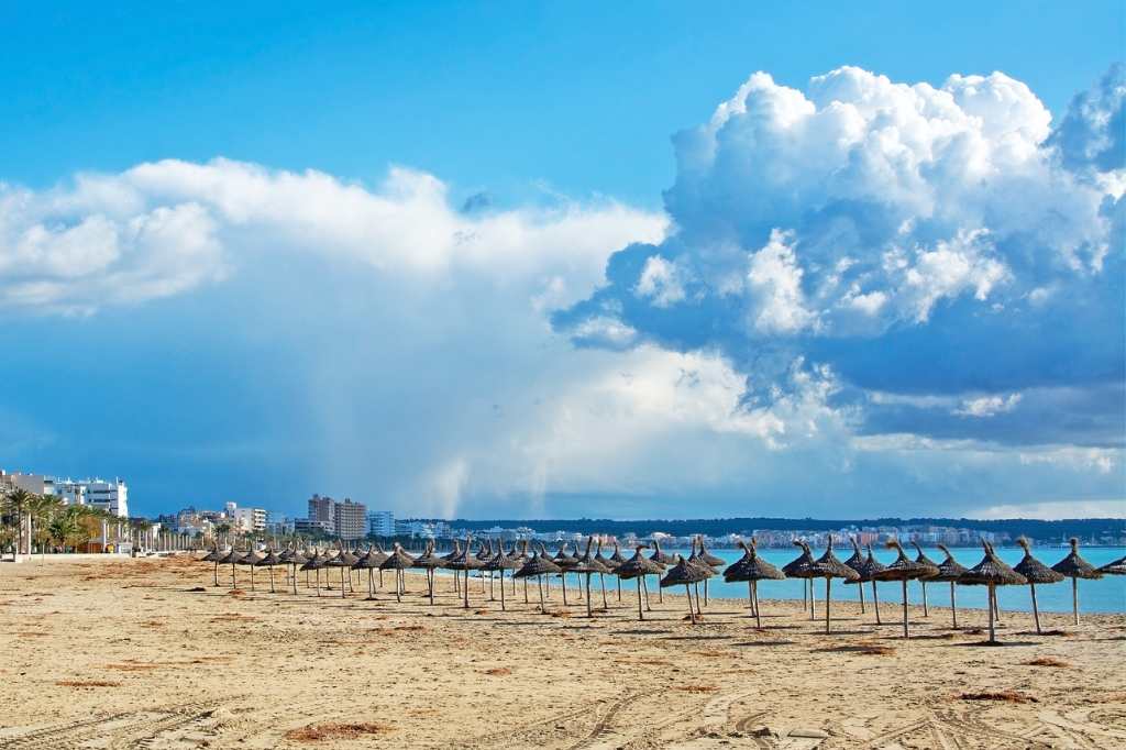 Playa de Palma ist nur im Winter so menschenleer