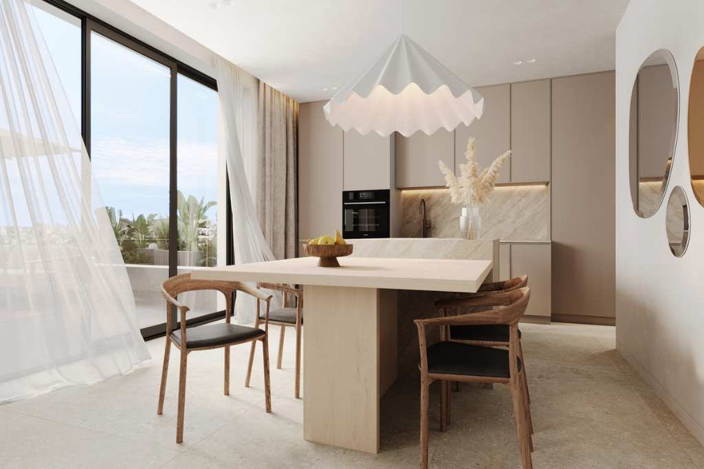 Wohnzimmergestaltungsmöglichkeit im Luxuskomplex XO PARQ