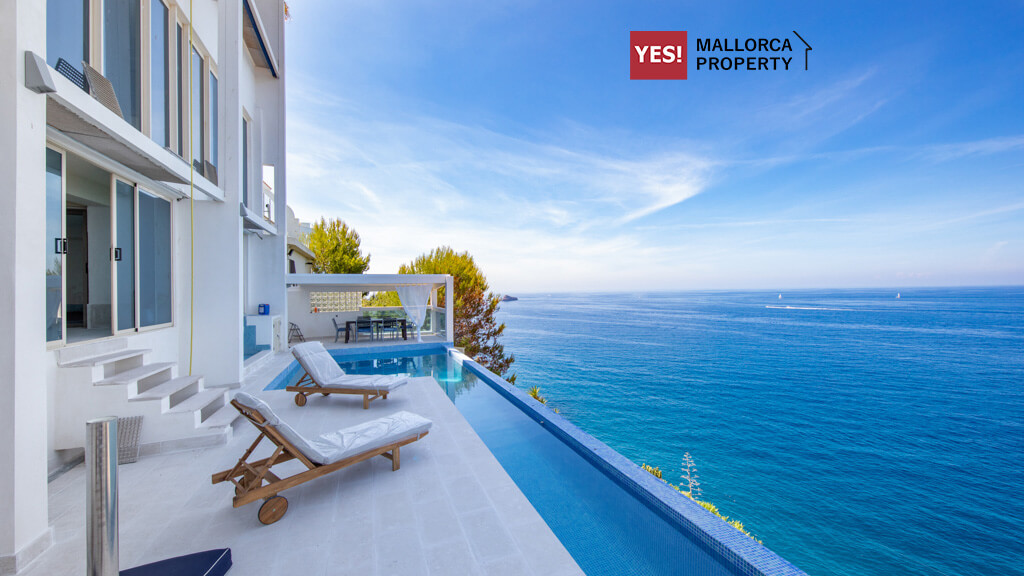 Foto der Villa am Meer. Mallorca