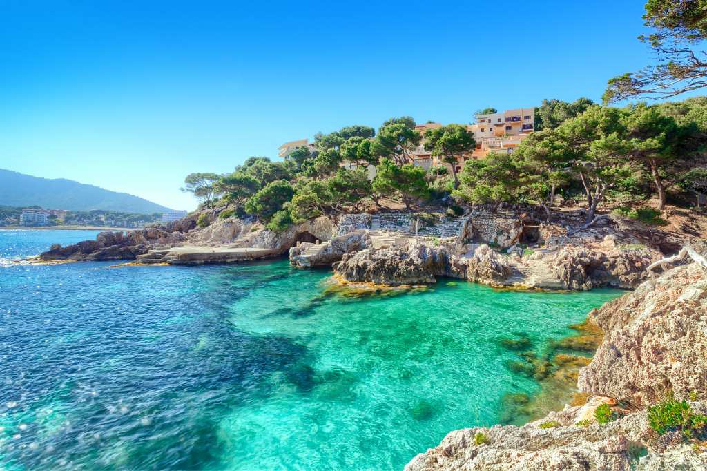 Bucht von Canyamel auf Mallorca, Spanien