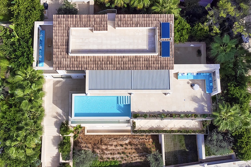 Neue Villa mit herrlichem Meerblick in Santa Ponsa
