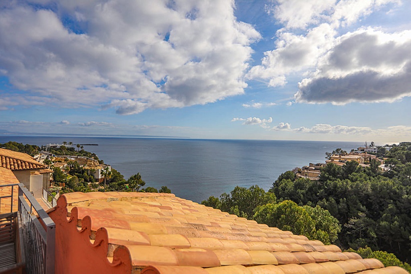 Penthouse in exklusiver repräsentativer Anlage mit Meerblick in Sol de Mallorca