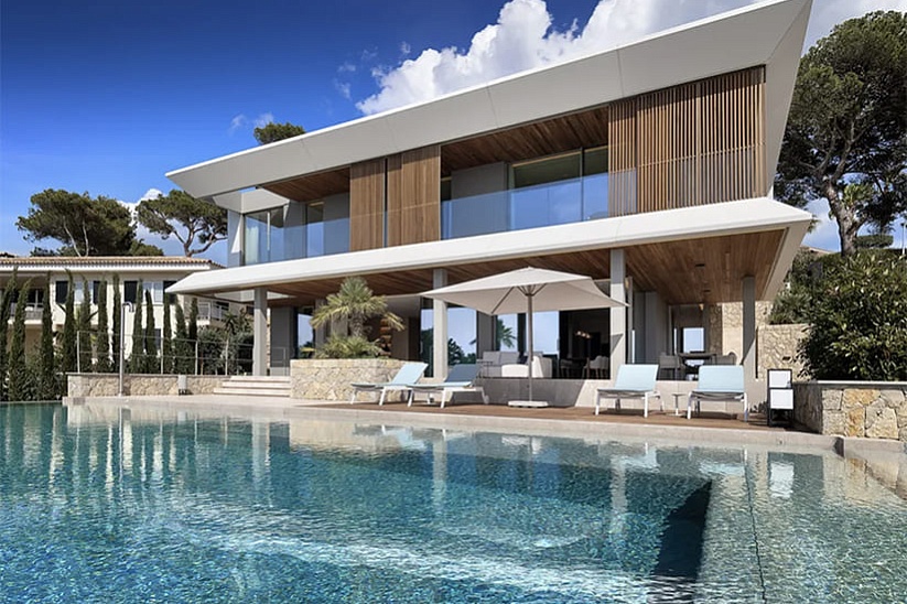 Neue Villa mit Meerblick in Nova Santa Ponsa