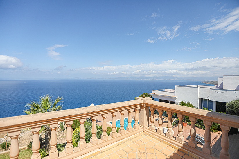 Villa mit Panoramablick auf das Meer in der prestigeträchtigen Gegend von Sa Torre