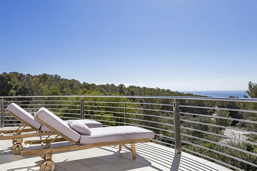 Hervorragende Villa mit Meerblick in Cala Vinyes
