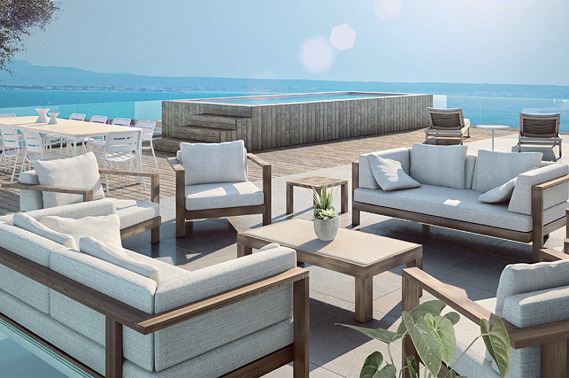 Neues Penthouse mit Panoramablick auf das Meer in Palma