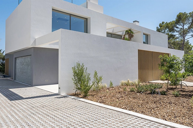 Fantastische neue Villa mit Meerblick in Sol de Mallorca