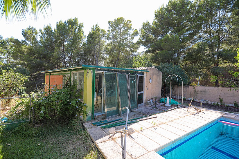 Haus mit Pool und Gästeapartment zum Renovieren in Costa de la Calma