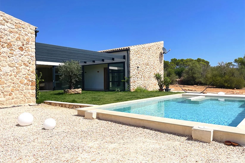 Fantastische neue Villa in Algaida mit Blick auf die Natur