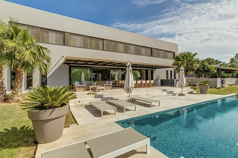 Luxus-Designer-Villa mit Meerblick in Santa Ponsa