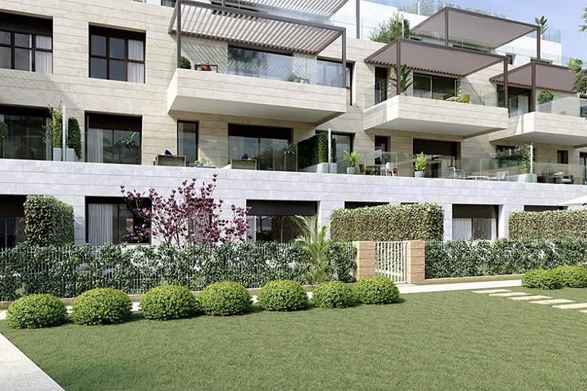 Ausgezeichnete neue Wohnung in Strandnähe in Santa Ponsa