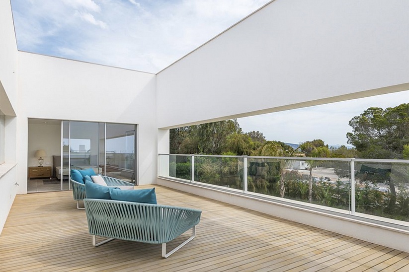 Fantastische neue Villa in einer prestigeträchtigen Wohngegend in Sol de Mallorca