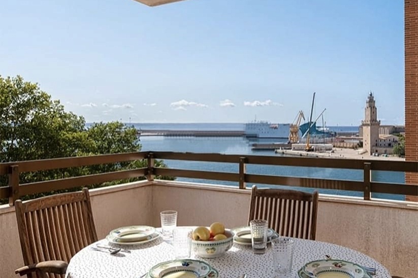 Schöne Wohnung mit Meerblick in Palma