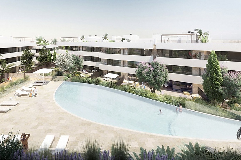 Neues modernes Penthouse in Palma neben Golfplätzen