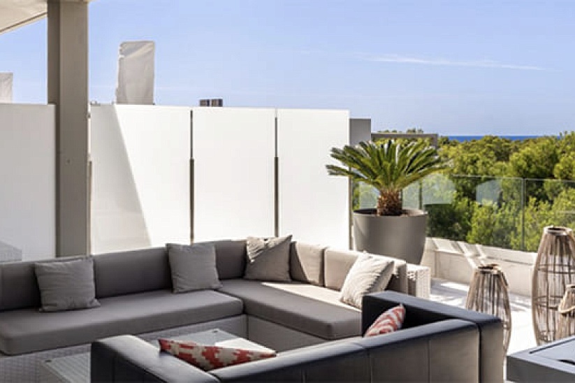 Luxuriöses Penthouse mit Meerblick in der Luxusresidenz „Serenity“ in Nova Santa Ponsa