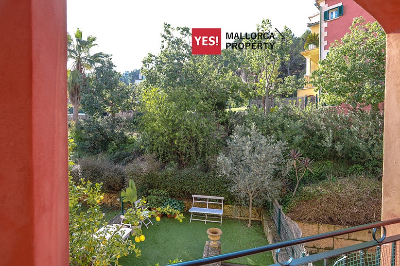 Wohnung zum Verkauf in Santa Ponsa. Komplex mit Garten und Pool. Wohnfläche 123 m²