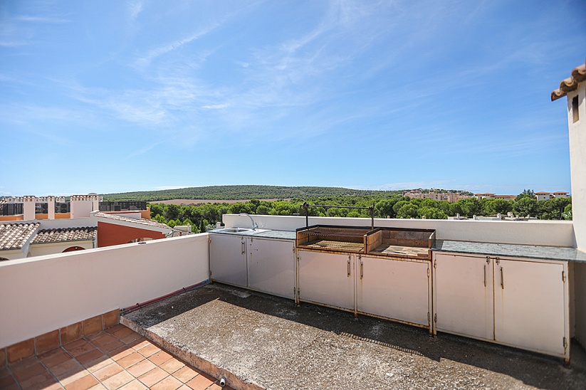 Schönes Penthouse mit wunderschönem Panoramablick in Santa Ponsa