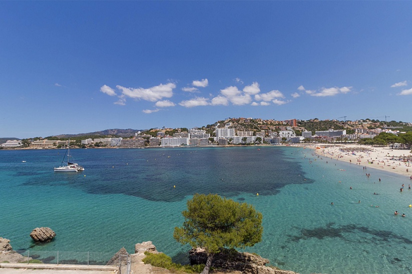 Neue Wohnung mit fantastischem Panoramablick auf das Meer in Santa Ponsa