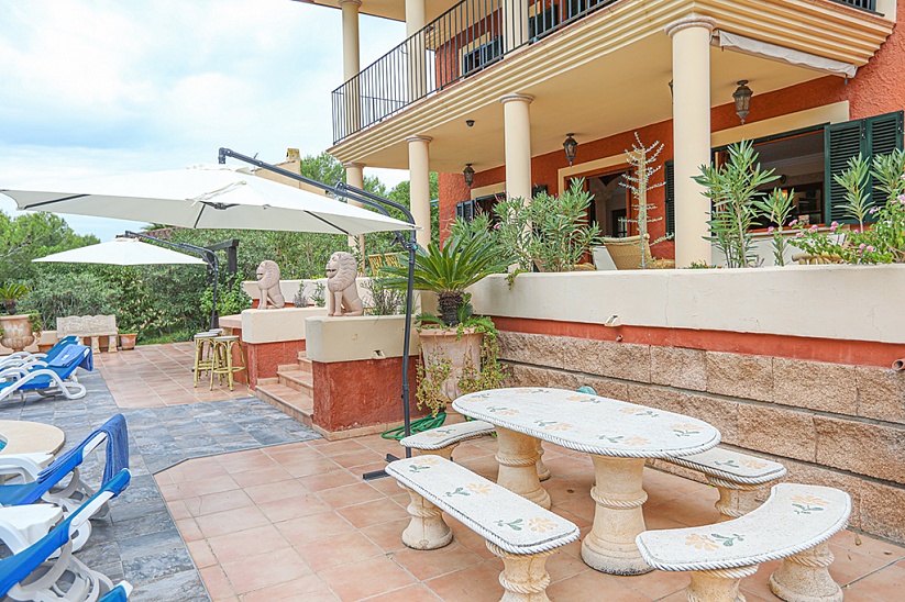 Schöne Villa im mediterranen Stil in Strandnähe an der Costa de la Calma