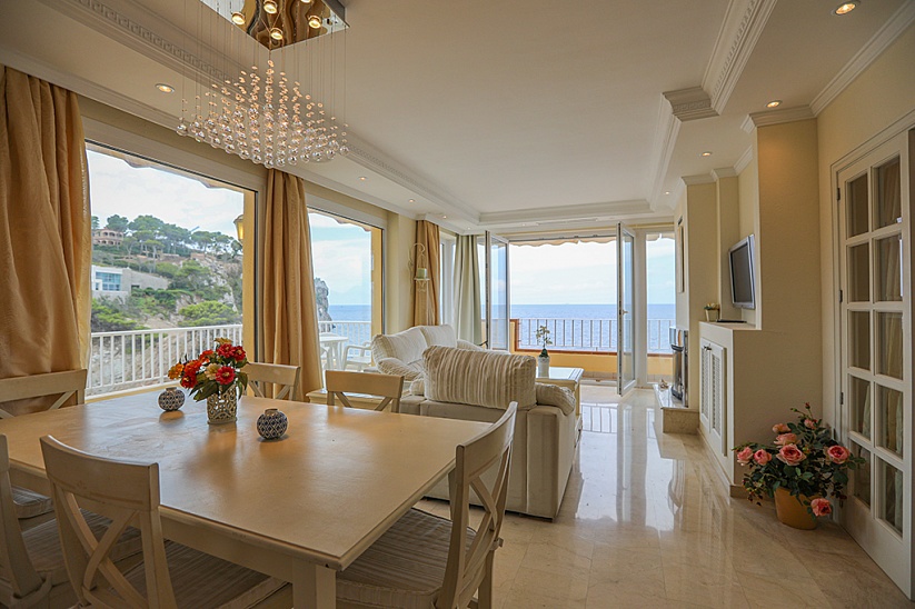Apartment mit 2 Schlafzimmern und Panoramablick auf das Meer in Santa Ponsa
