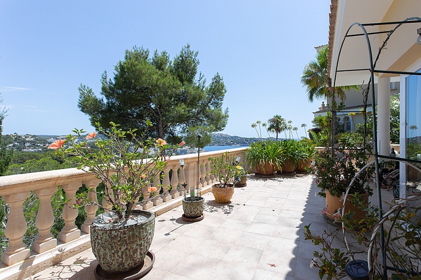 Schönes Penthouse mit Panoramablick auf das Meer an der Costa de la Calma
