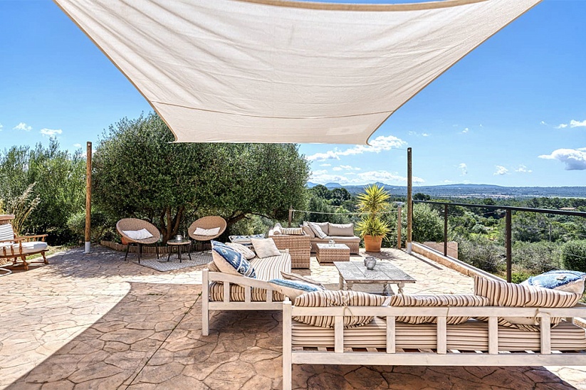 Traditionelle Villa mit fantastischem Panoramablick in der Nähe von Palma