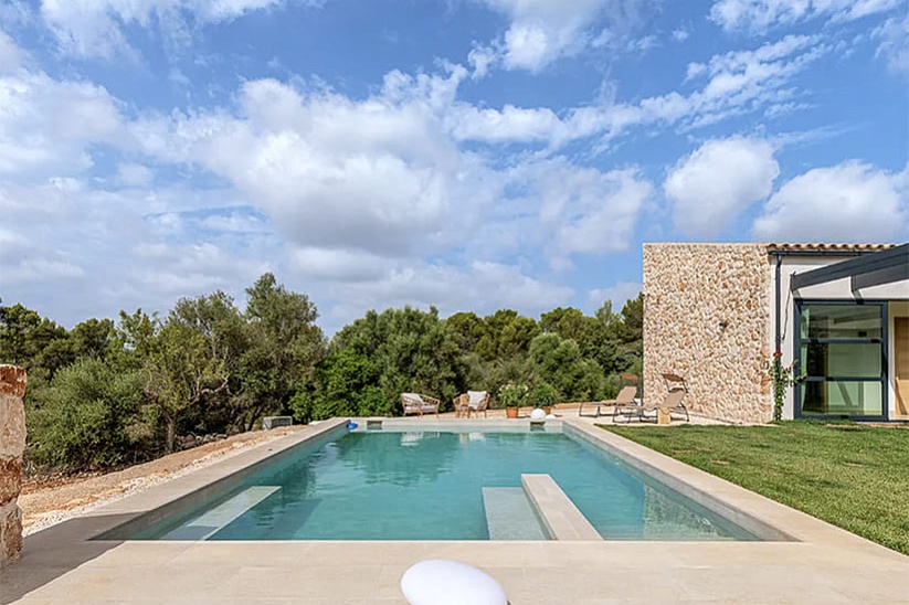 Fantastische neue Villa in Algaida mit Blick auf die Natur