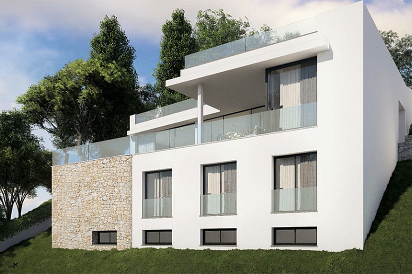 Neue moderne Villa in Costa den Blanes