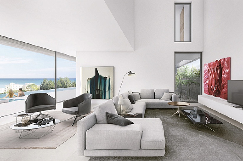 Neue moderne Villa mit Meerblick in Palmanova
