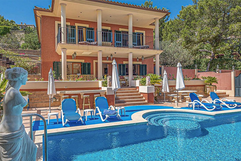 Schöne Villa im mediterranen Stil in Strandnähe an der Costa de la Calma
