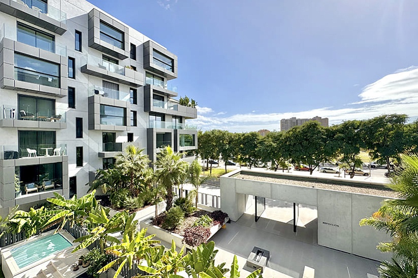 Neue moderne Wohnung in einer Luxusresidenz in Palma