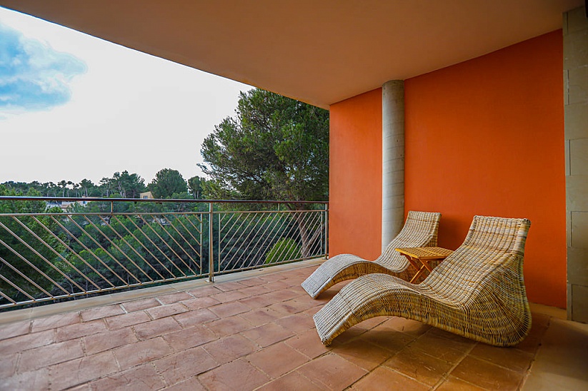 Wohnung in einer exklusiven repräsentativen Anlage mit Meerblick in Sol de Mallorca