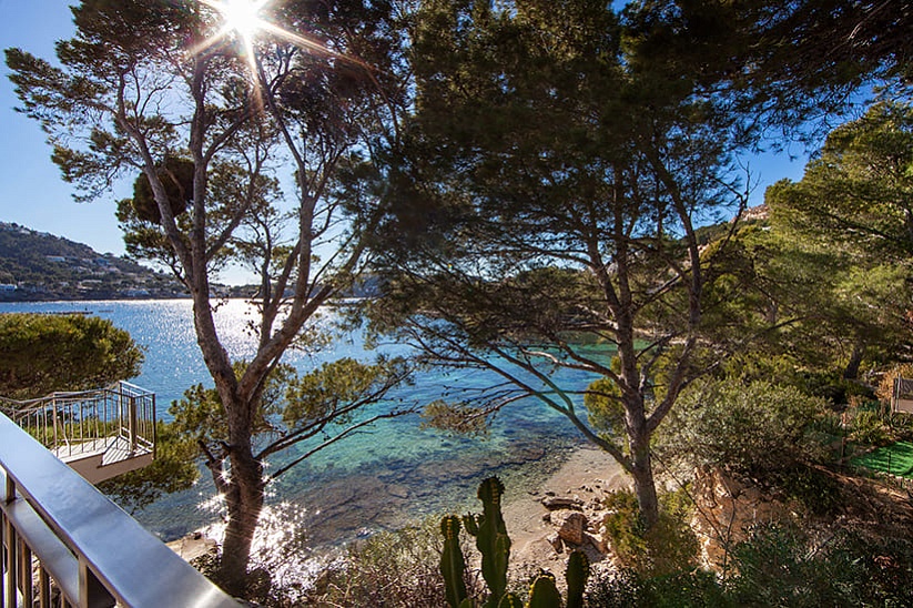 Einzigartige Villa mit privatem Zugang zum Meer in Puerto Andratx