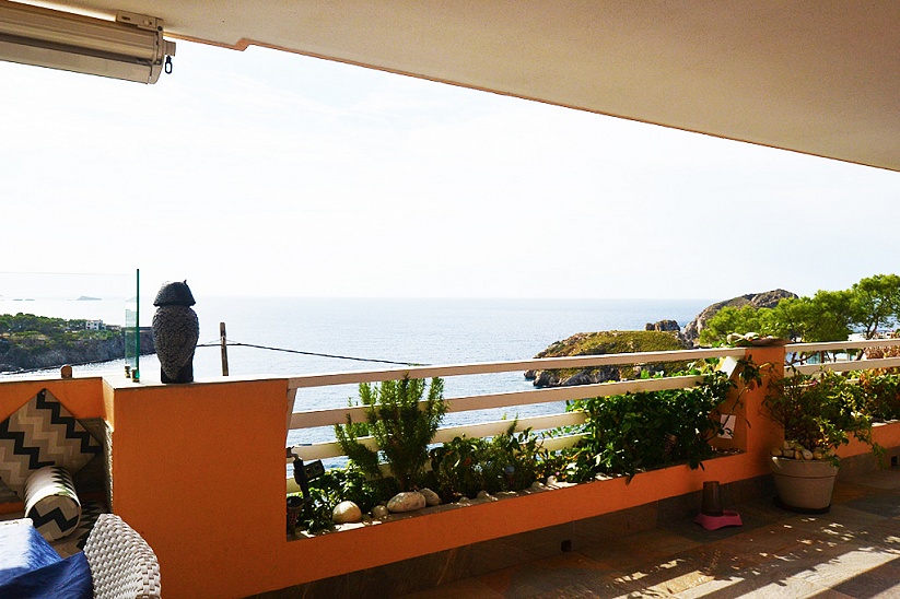 Diese schöne Wohnung mit fantastischem Meerblick in Santa Ponsa