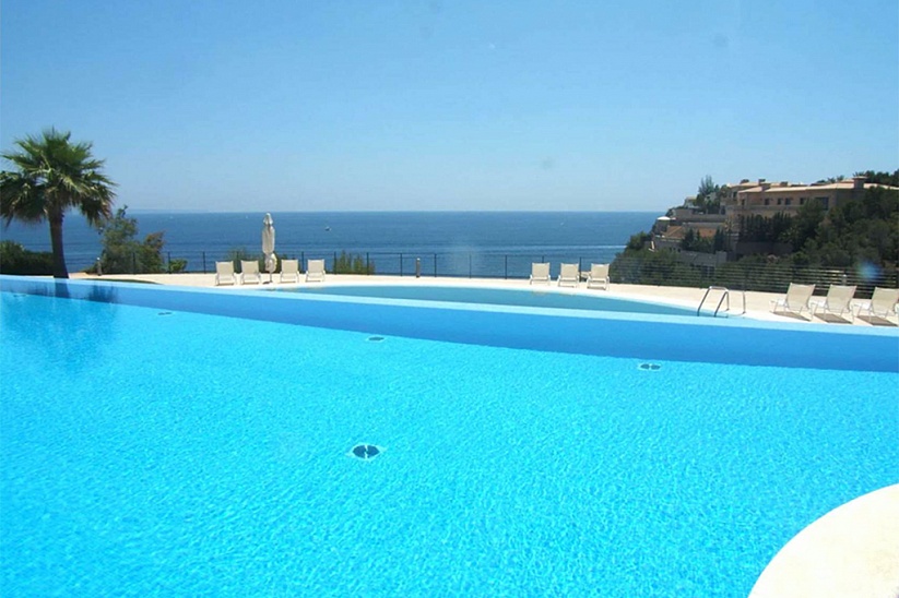 Luxuriöses Penthouse mit Panoramablick auf das Meer in Sol de Mallorca