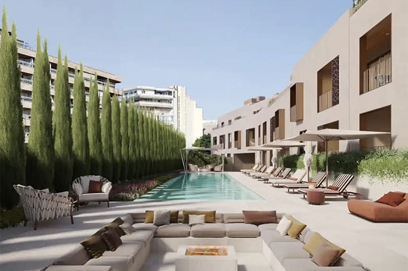Neues Duplex-Penthouse mit atemberaubendem Hafenblick in einem einzigartigen Neubaukomplex in Es Jonquet