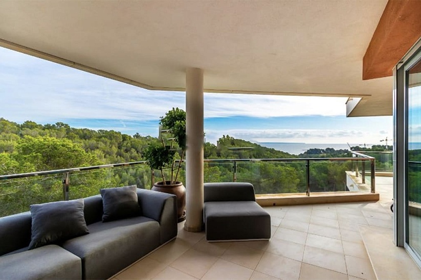 Luxuriöses Apartment mit spektakulärem Panoramablick in Sol de Mallorca