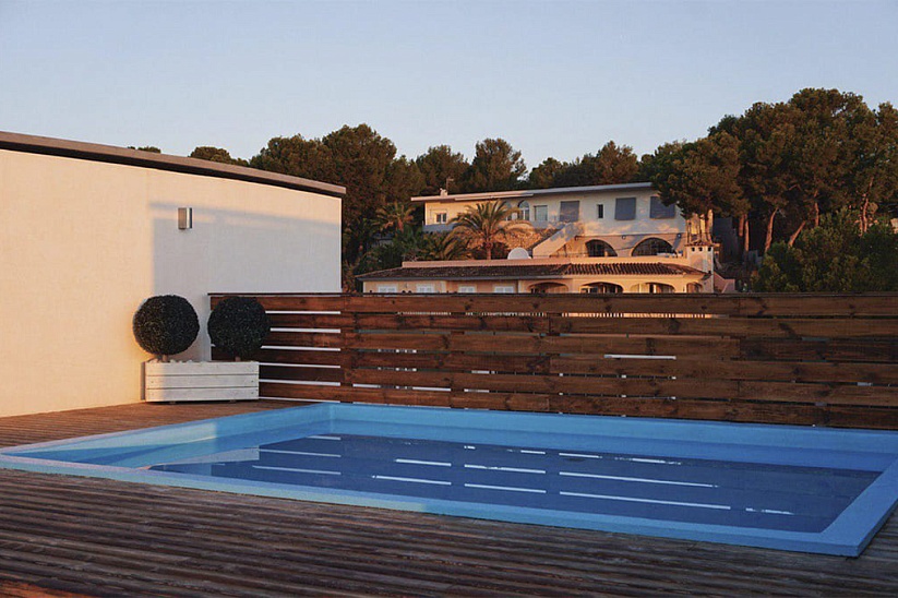 Schöne Wohnung in einem Komplex mit Pool in Palmanova