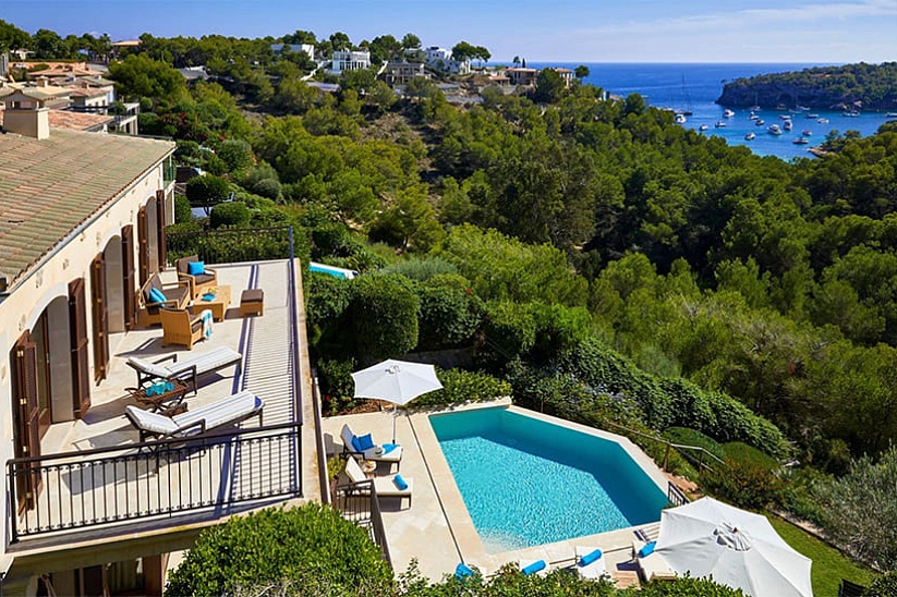 Villa mit fantastischem Meerblick in Sol de Mallorca