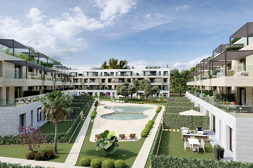 Beeindruckendes Penthouse mit Swimmingpool in einer neuen Anlage in Santa Ponsa