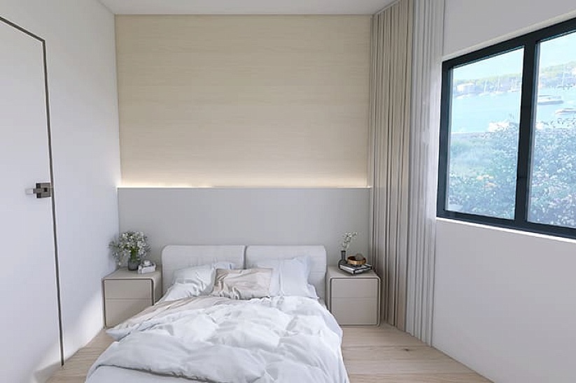 Komplett renovierte Wohnung mit Panoramablick auf das Meer in Santa Ponsa