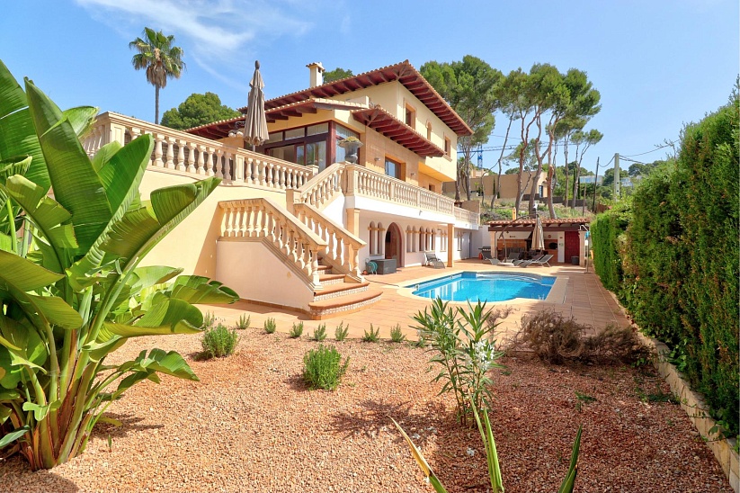 Villa mit 5 Schlafzimmern und Meerblick in Costa d'en Blanes