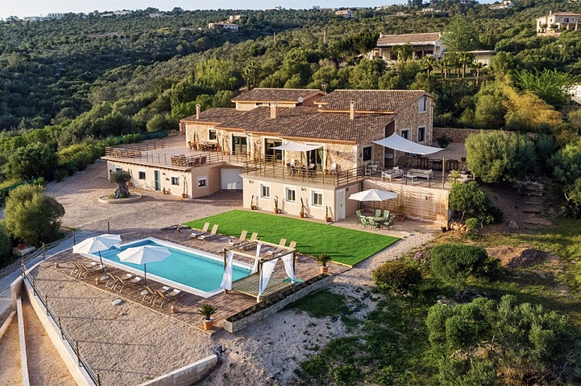 Traditionelle Villa mit fantastischem Panoramablick in der Nähe von Palma