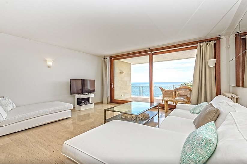 Luxuriöses Penthouse mit Panoramablick auf das Meer in Sol de Mallorca