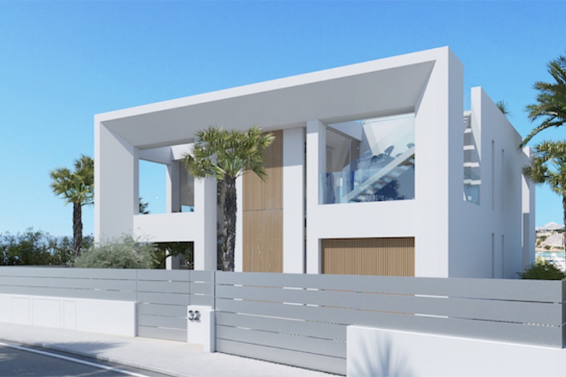 Neue Villa mit einzigartigem Blick auf Port Adriano