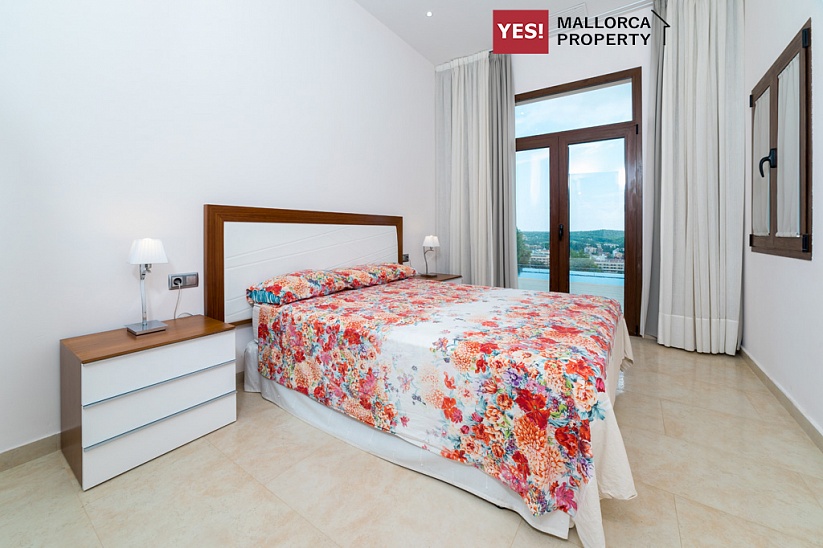 Schöne Villa mit Panoramablick auf das Meer in Santa Ponsa