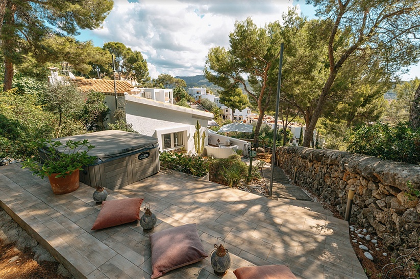 Schöne mediterrane Villa mit Meerblick in Port Andratx